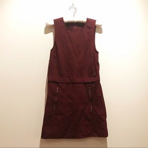 Aritzia Talula Maroon Mini Dress